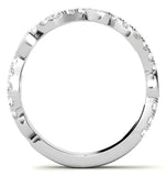 Marquise & Round Cut Moissanite Unique Eternity Ring