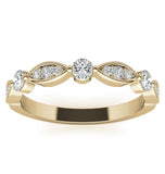 Round Brilliant Cut Moissanite Eternity Ring For Her