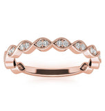 Round Brilliant Cut Moissanite Diamond Eternity Band