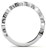 Marquise Cut Moissanite Bezel Set Eternity Band