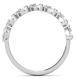 Moissanite Pear Cut Wedding Band For Women