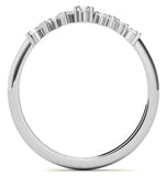 Moissanite VVS1 Round Cut Wedding Band