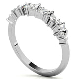 Multi Shape Moissanite Diamond Eternity Band